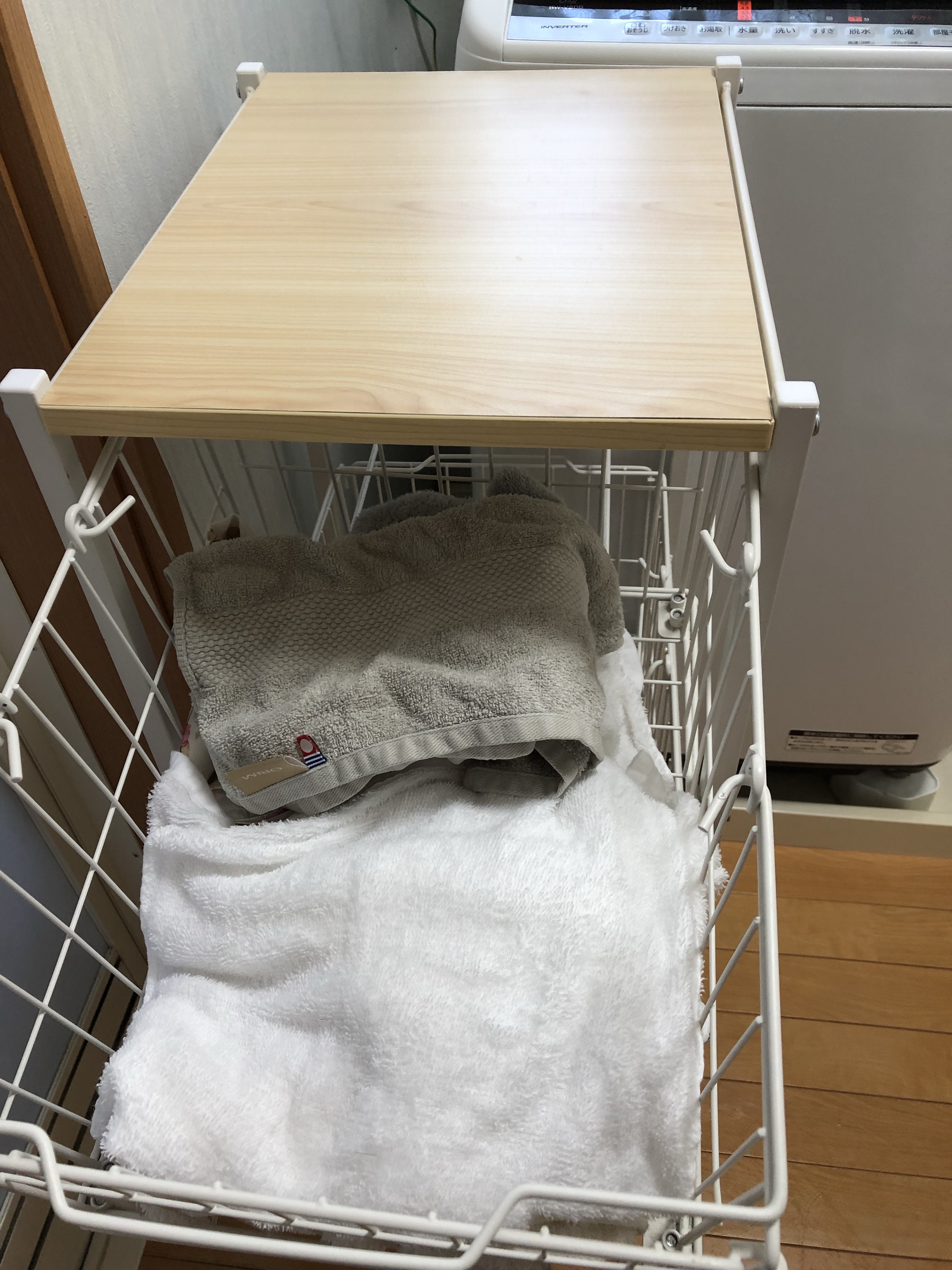 洗濯 仕分けが楽になる おすすめのランドリ ラック 整理収納 Merry Life